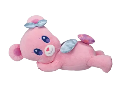 BANDAI "Ichiban Kuji" -Aikatsu! ~My Passionate Idol Activities!~- B Prize Angelie Bear Lying Down Plush