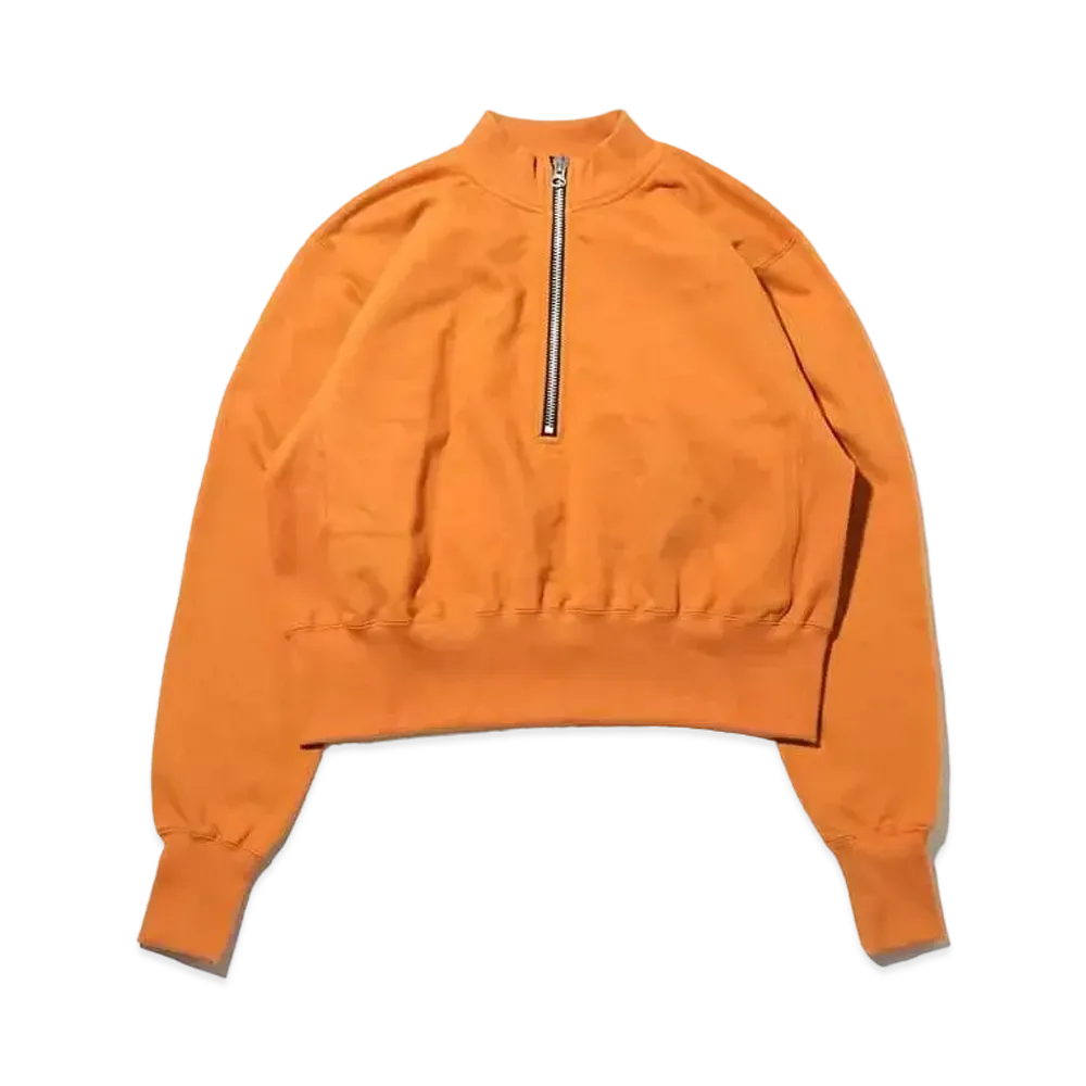 atmos pink Zip Up Sweatshirt "Brown"