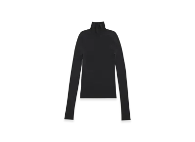 BALENCIAGA Tight Turtleneck Sweater "Black"
