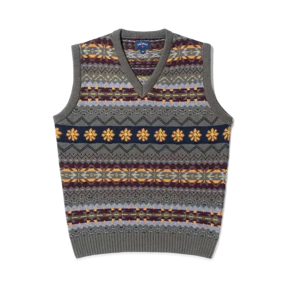 Noah x Red Hot Chili Peppers Flower Sweater Vest "Multi"