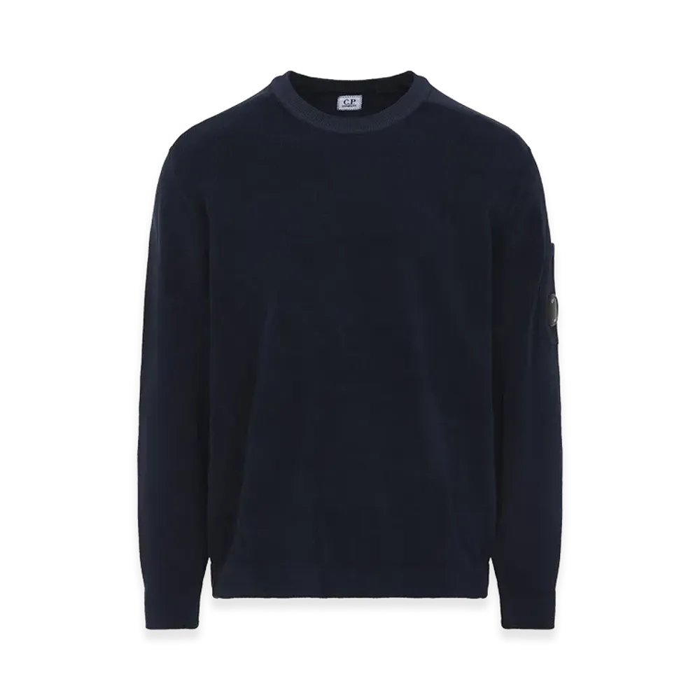 C.P. Company Crewneck Lens Pullover "Midnight"