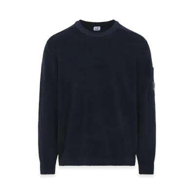 C.P. Company Crewneck Lens Pullover "Midnight"