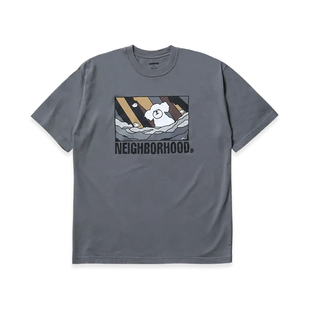 NEIGHBORHOOD x Ghost NH 251 Spot . Tee SS-13 "Gray"