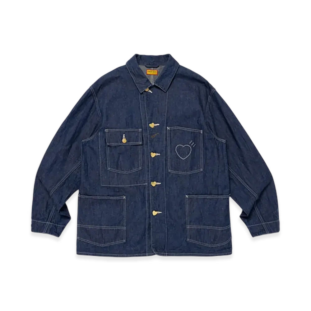 HUMAN MADE Denim Coverall Jacket "Indigo"