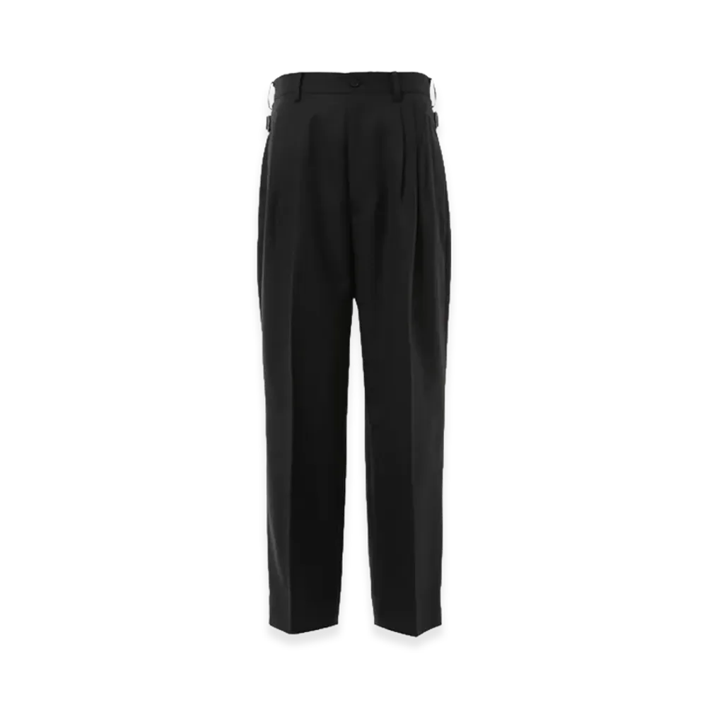 COMME des GARCONS HOMME Wool Serge 2 Tack Pants "Navy"