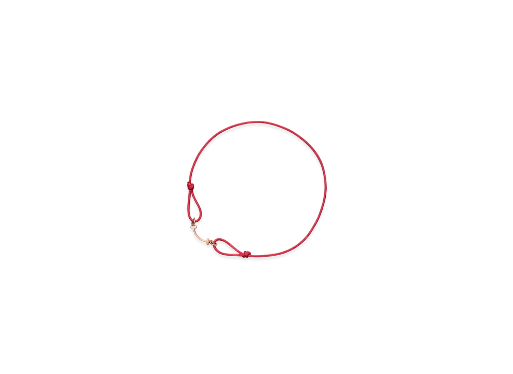 Tiffany & Co. Smile Bracelet "Rose Gold/Red"