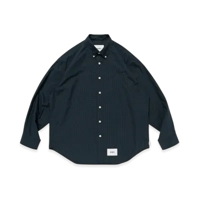 WTAPS BD 07 / LS / Cotton. Broadcloth. Textile. OF "Green"