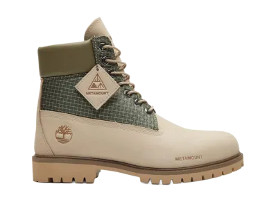 MetaMount × Timberland 6-Inch Premium Waterproof Boot "Light Brown/Dark Green"