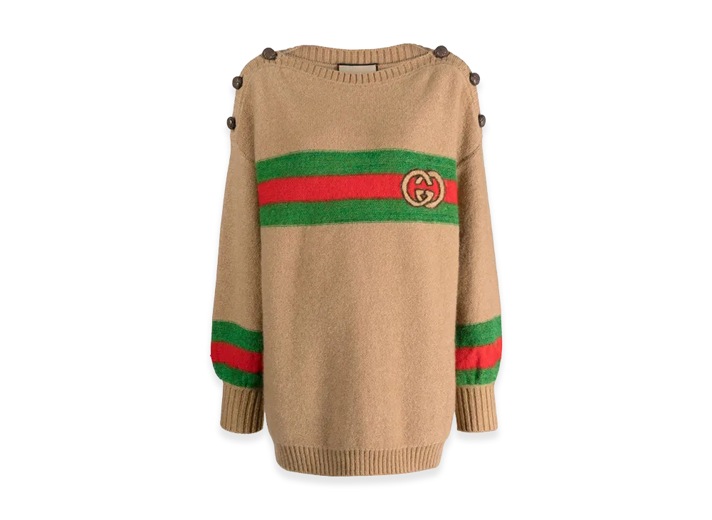 GUCCI Women's Cruise Sweaters "Camel"