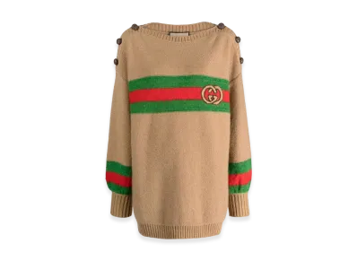 GUCCI Women's Cruise Sweaters "Camel"