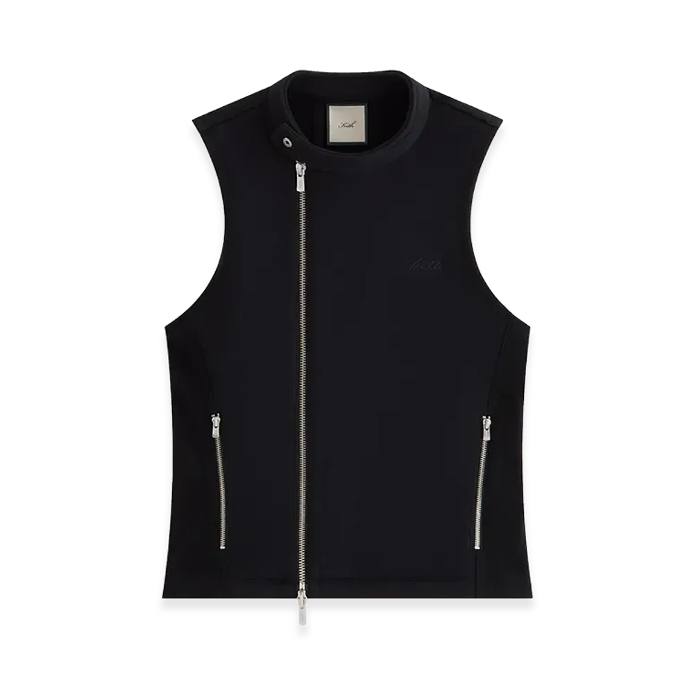 Kith Women's Wrena Fleece Shell Tank "Black"