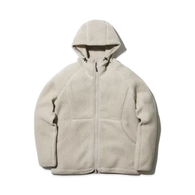 snow peak Thermal Boa Fleece Jacket "Beige"