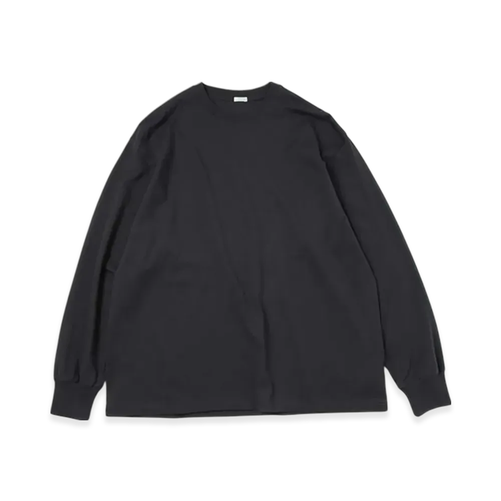 A.PRESSE Cashmere Blend L/S T-Shirt "Black"