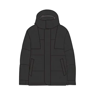 UNIQLO +J Downover Size Parka 445767 "Black"