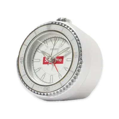 Supreme x Seiko Mai Alarm Clock "White"