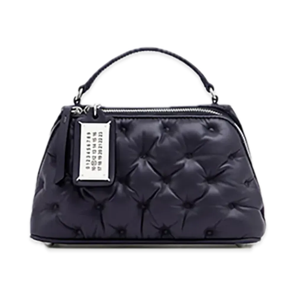 Maison Margiela Glam Slam Embroidery Trapezoid Bag "Outremer Blue"