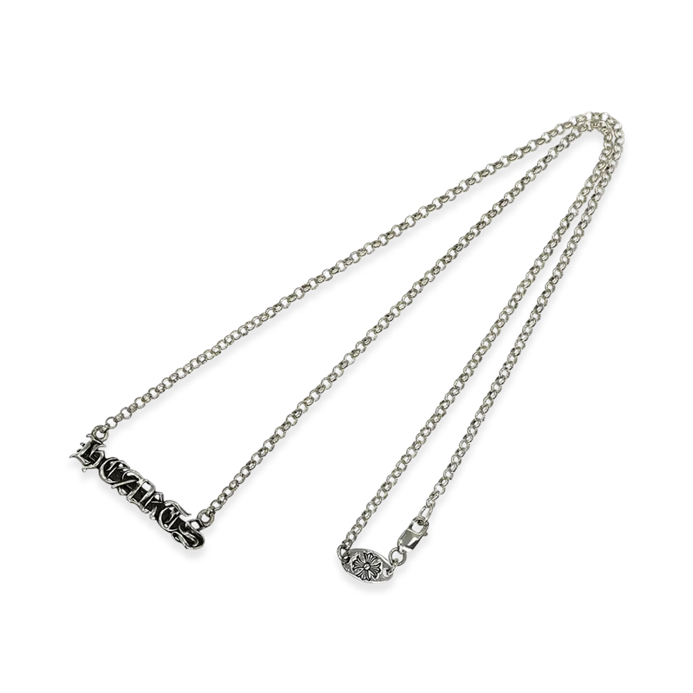 Chrome Hearts Necklace HEARTS STD Roll Chain "Silver"