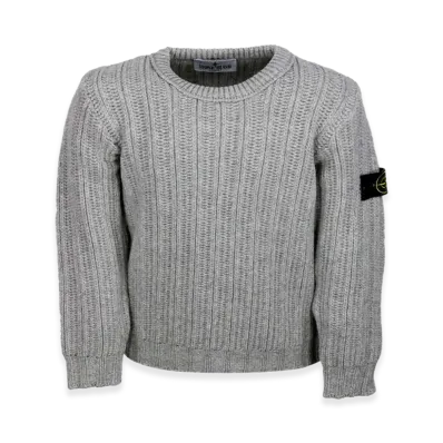 Stone Island Kids Sweater "Gray"