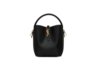 Saint Laurent LE 37 Small in Shiny Leather "Black"