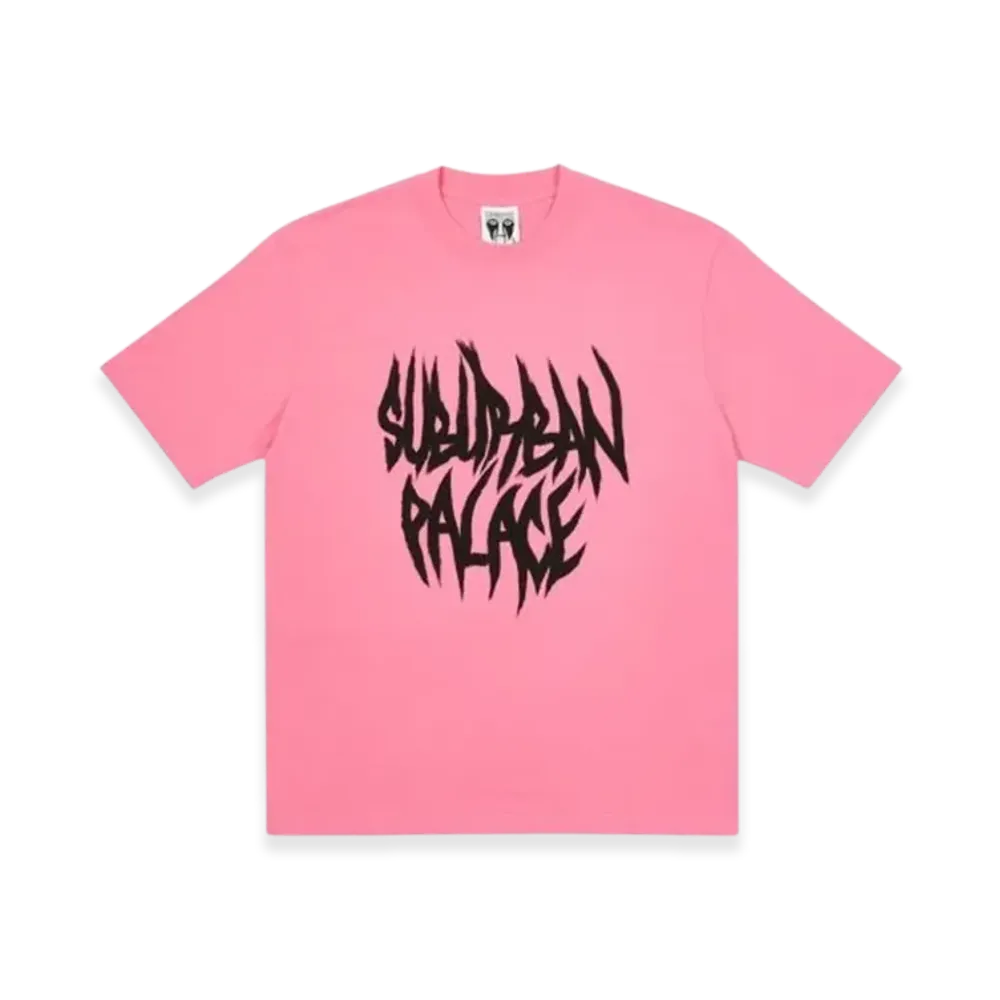PALACE Suburban Bliss Paintbrush T-Shirt "Pink"