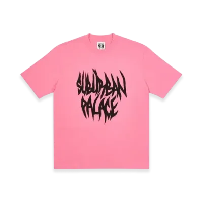 PALACE Suburban Bliss Paintbrush T-Shirt "Pink"