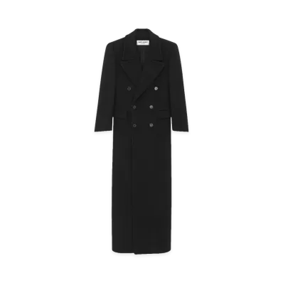 Saint Laurent Coats "Black"