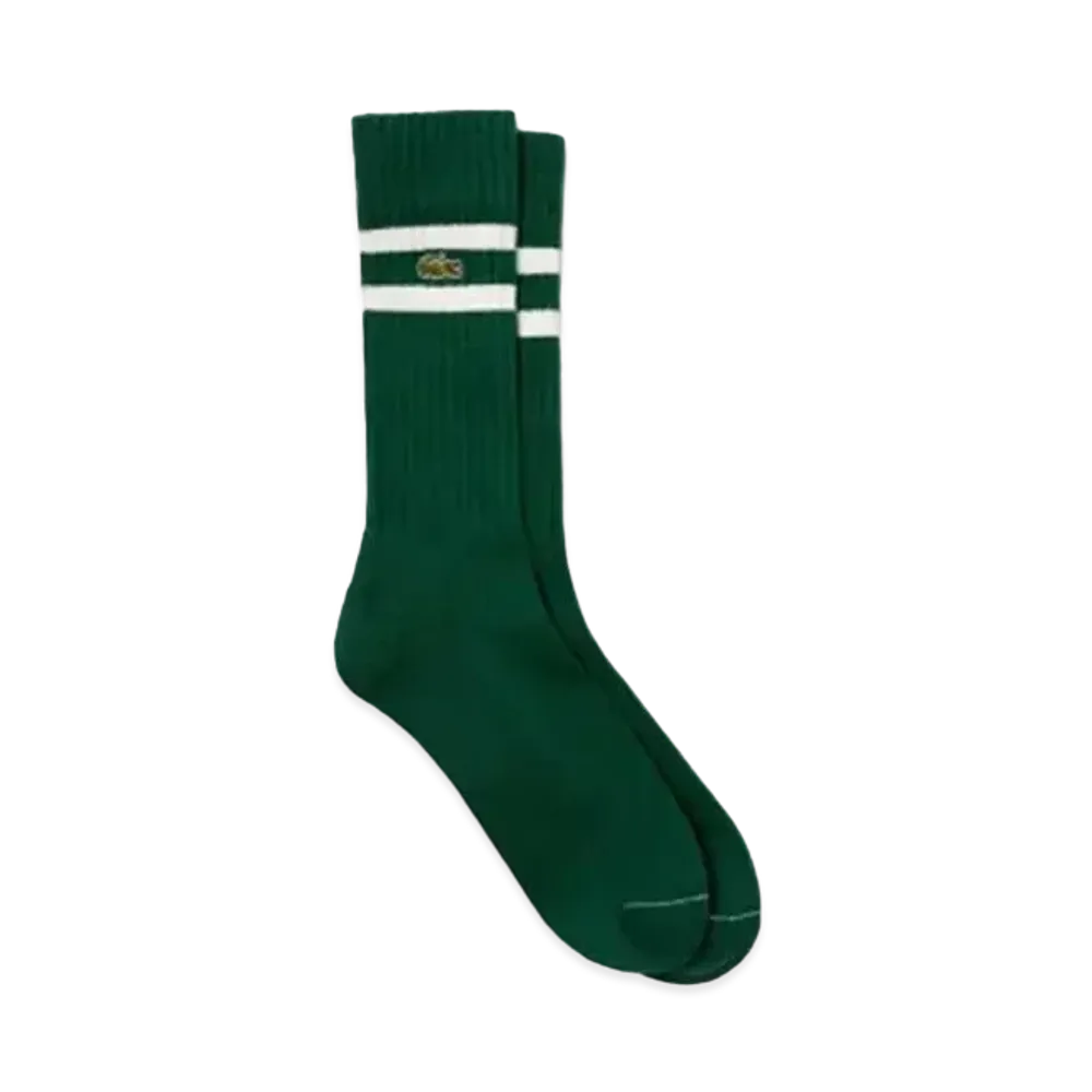 LACOSTE x CLOT Crocodile Socks "Green"