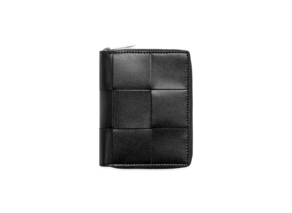 Bottega Veneta Zip Around Wallet "Black"