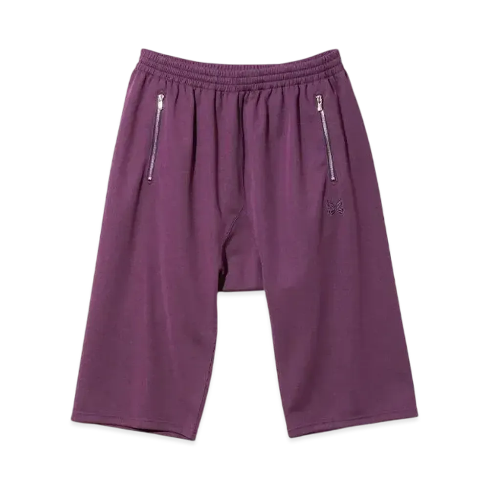 NEEDLES Cropped Sarouel Track Pant - Poly Smooth "Purple"