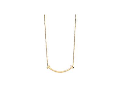 Tiffany & Co. Smile Medium Pendant "Yellow Gold"