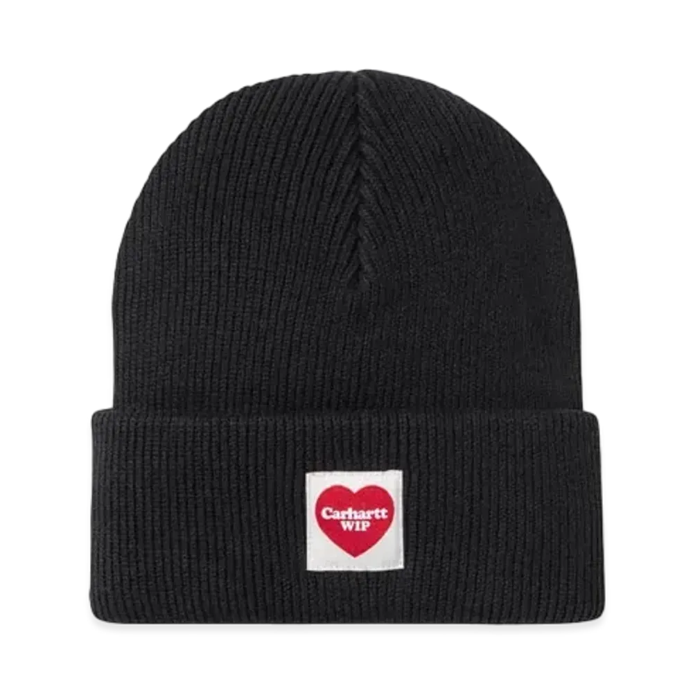 Carhartt Heart Beanie "Black"