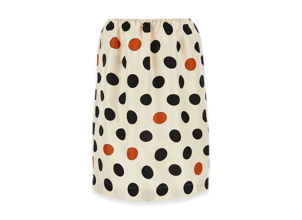 Bottega Veneta Women's Printed Silk Skirt "Multicolor"