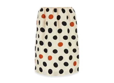 Bottega Veneta Women's Printed Silk Skirt "Multicolor"