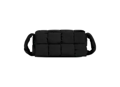 Bottega Veneta Padded Tech Cassette "Black/Parakeet"