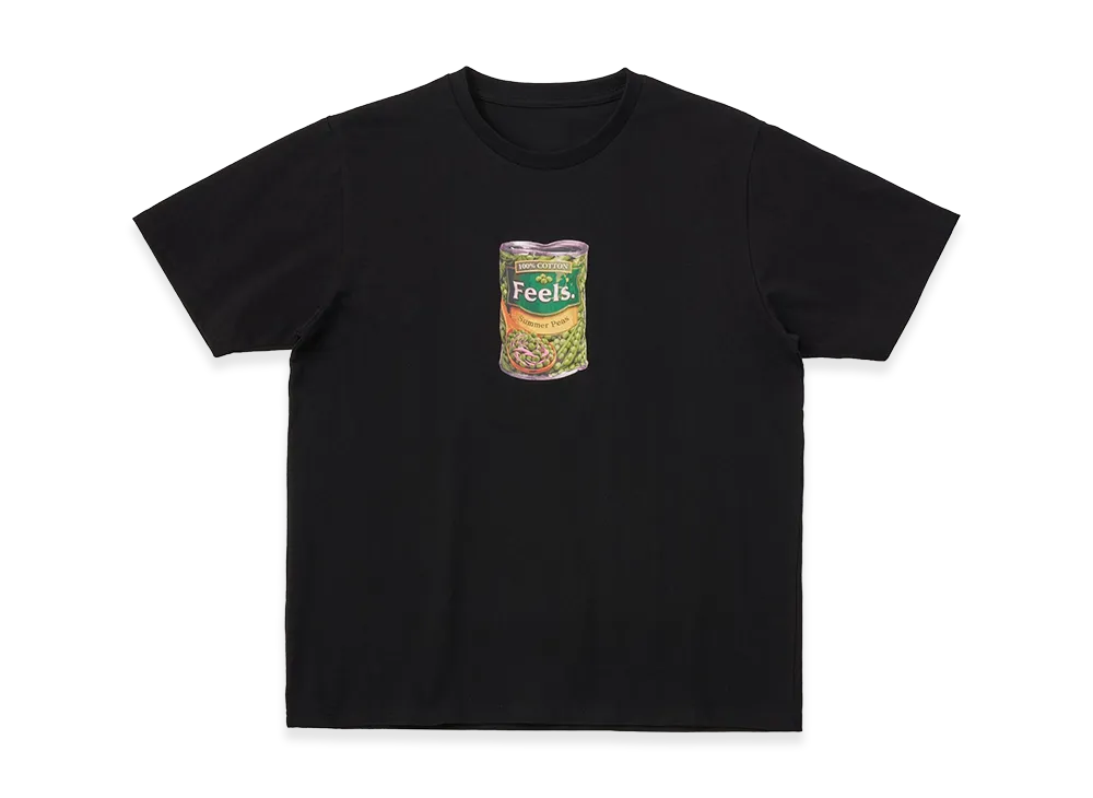 FEELS. Canned Logo T-Shirt "Black"