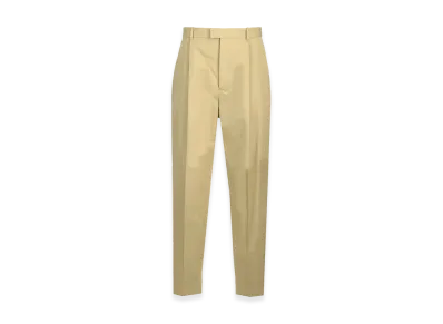 Bottega Veneta Lightweight Cotton Twill Trousers "Beige"