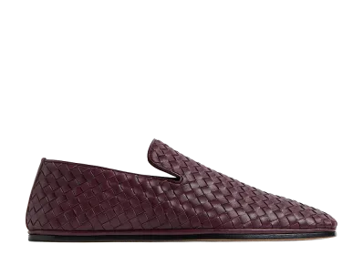 Bottega Veneta Palazzo Slippers "Deep Mahogany"
