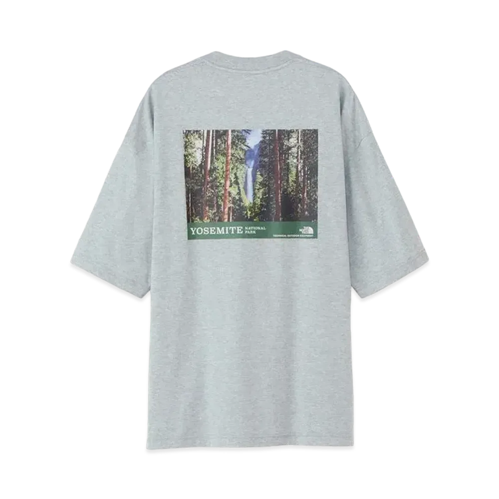The North Face Short Sleeve Yosemite Scenery Tee "Mix Gray"