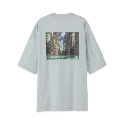 The North Face Short Sleeve Yosemite Scenery Tee "Mix Gray"