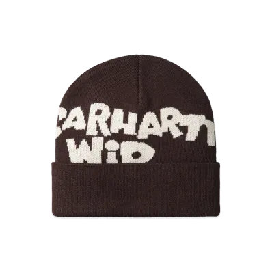 Carhartt WIP Cut Out Beanie "Palisander/Natural"