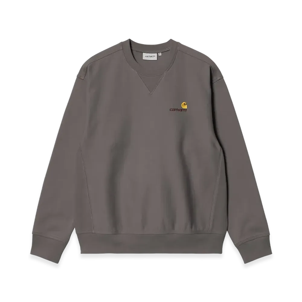 Carhartt WIP American Script Sweat "Porphyry"