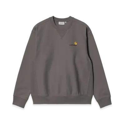 Carhartt WIP American Script Sweat "Porphyry"