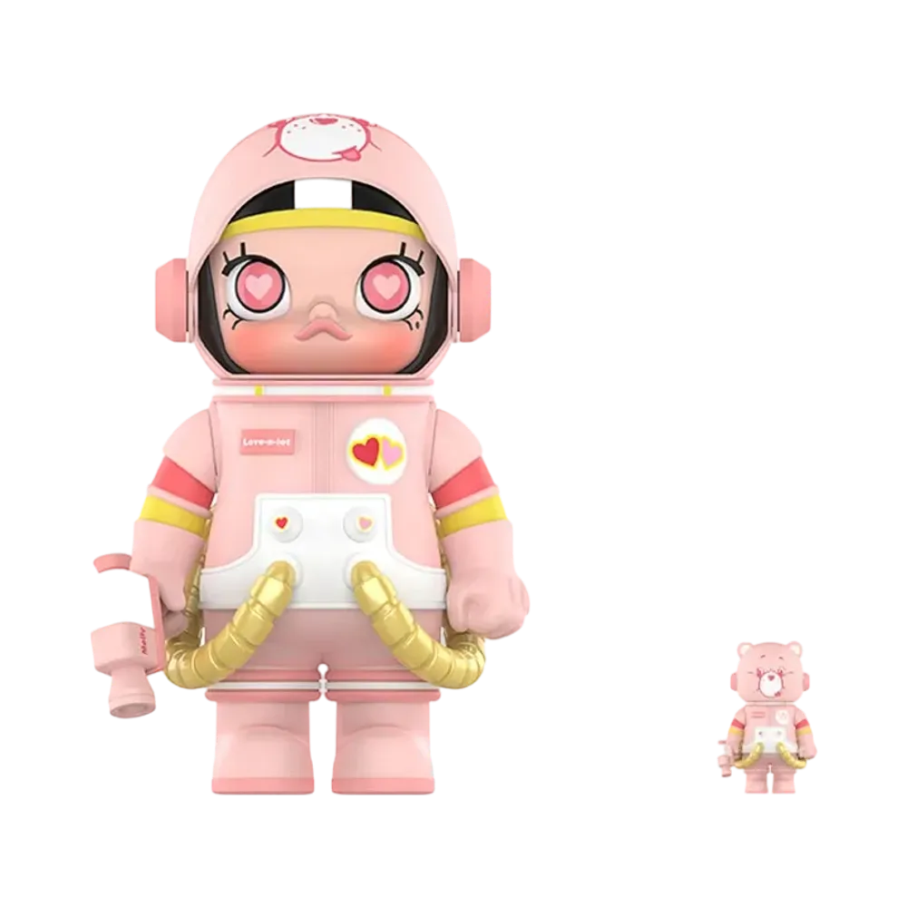 POP MART "MEGA COLLECTIONS" 400%+100% SPACE MOLLY Love-a-lot Bear