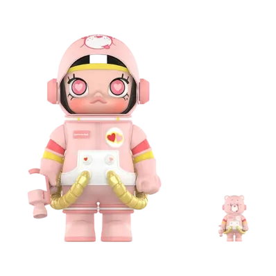 POP MART "MEGA COLLECTIONS" 400%+100% SPACE MOLLY Love-a-lot Bear