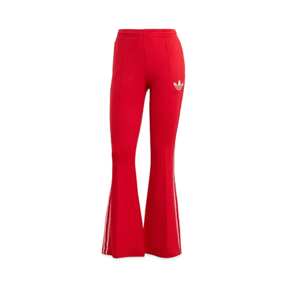 adidas Adicolor Heritage Now Flared Track Pants "Scarlet"