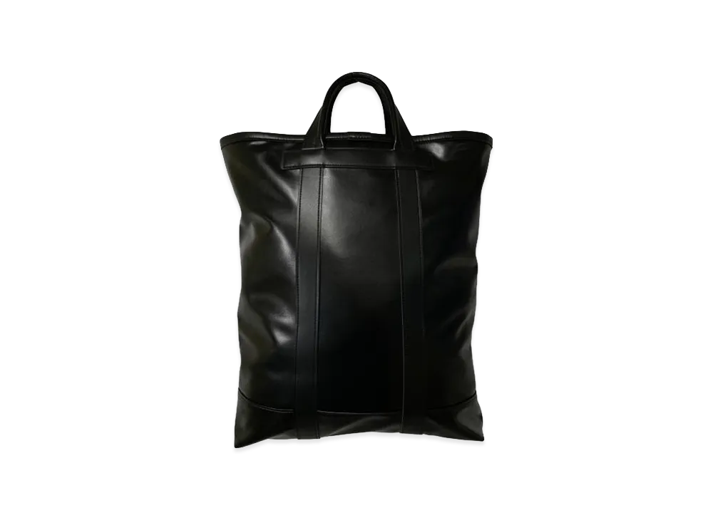 COMME des GARCONS HOMME Deux Eco Leather Tote Bag "Black"
