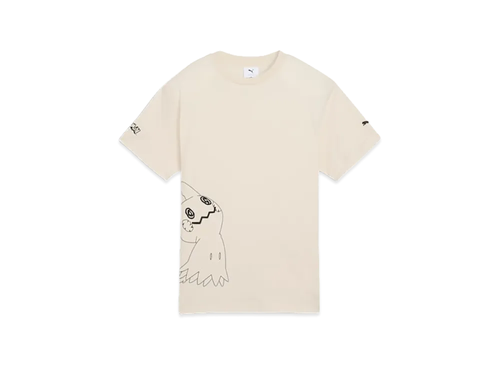 PUMA x Pokemon Kids Relaxed Graphic S/S Tee "Alpine Snow"