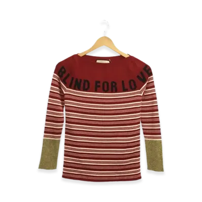 GUCCI Border Knit "Red"