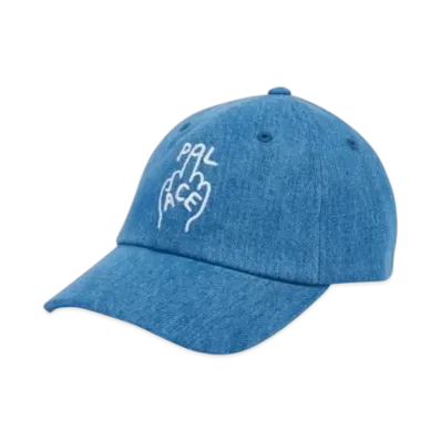 PALACE Finger Up 6-Panel "Light Stonewash"
