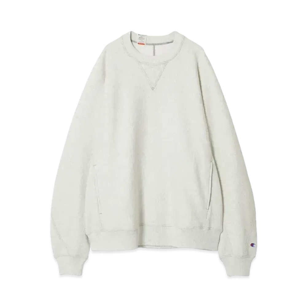 Champion x N.HOOLYWOOD Crewneck Sweatshirt "Oatmeal"